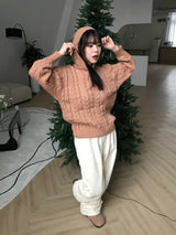Siren knit hood