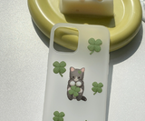 ラッキーサムレオキャットフォーンケース _ Lucky some Leo cat phone case