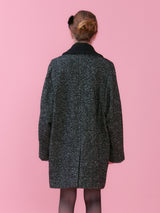 DONA SINGLE HALF TWEED COAT_BLACK (6612507492470)