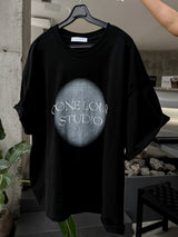 スプレープリントTシャツ