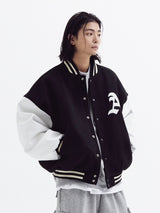 スーパーバルーンウールバーシティジャケット(Black)