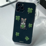 Lucky Some Cat jelly Leo Phone Case 