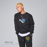 3Dロゴクルーネック / 3D Logo Crewneck Black (4562974015606)