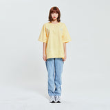 ADLV ベーシック半袖Tシャツ2 LIGHT YELLOW