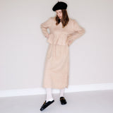 フランス スカート/Frances skirt (ivory) (6647235117174)
