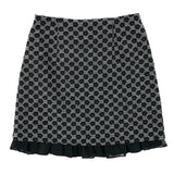 JACQUARD FLOWER SKIRT_BLACK (6600098906230)