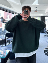 10.candy daily loosefit round knit