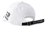 LOVE SACRIFICE ball cap_White/Black (6583127539830)
