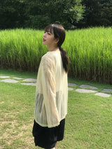 Summer punching knit 