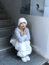 Vintage Ethnic Tteokbokki Hooded Knitwear