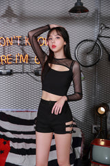 MブロンクスクロップT/TOP(7762) M Bronx Crop Tee