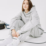 ルーズフィットスウェットパンツ/LOOSE-FIT SWEAT PANTS-MELANGE GREY