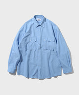 サプライストリングベスト/Oxford Multi Pocket Shirts (Blue)