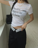 オビレタリングパンツ/Obi Lettering Pants (2color)