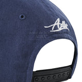 SCRIPT LOGO CHAIN EMBROIDERY WASHING BALL CAP NAVY