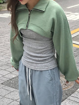 Lucid bolero knit 