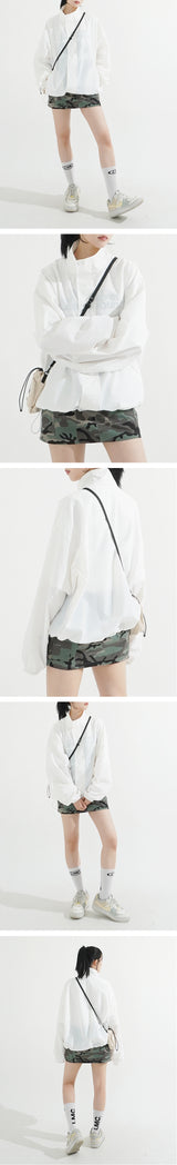 Gorpcore High-neck String Windbreaker