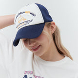 パピードルフィンメッシュキャップ/Puppy dolphin mesh cap