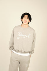 フローラルスウェットシャツ/FLORAL SWEATSHIRT