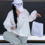 [BELLIDE MADE] スポーティーハーフジップアップナイロントレーナー