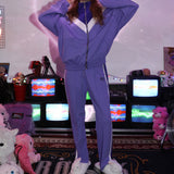 ロゴトラックジャケット&パンツ/[SET] 0 3 CT logo track jacket & pants - VIOLET