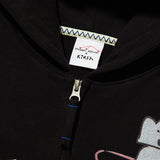 【KIRSH X MISAKI KAWAI】アートワークポイントフーディージップアップ