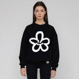 ビッグ フラワー スマイル スプレー スウェットシャツ / Big Flower Smile Spray Sweatshirt