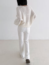 no.2356 ライズブーツカットパンツ / no.2356 Raised Bootcut Pants (2color)