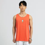 アイスクリームプリントスリーブレスTシャツ / ICE CREAM PRINTING SLEEVLESS T-STONE RED