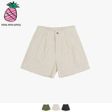 ツータックハーフパンツ/TWO TUCK HALF PANTS