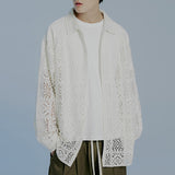 パンチングニットウェスタンシャツ / PUNCHING KNIT WESTERN SHIRT_OATMEAL