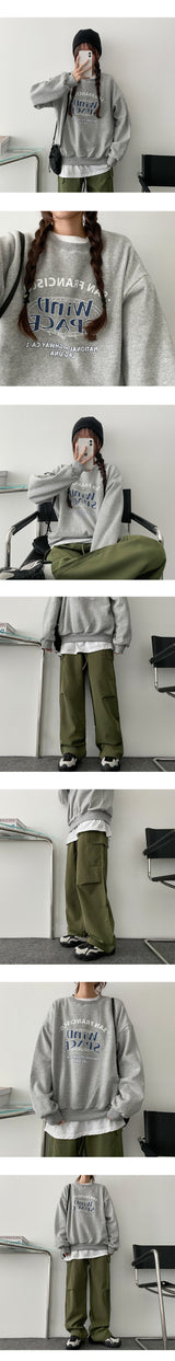 [fleece] With sweatshirt