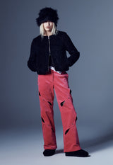 ウールジップクロップジャケット / WOOL ZIP CROP JACKET