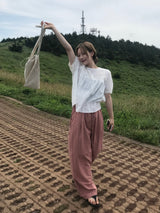 Brain linen pants 