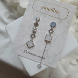 モダンパステルブルーシークピアス / Modern Pastel Blue Chic Piercing