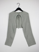 ラブリーリボンニットボレロ / Lovely Ribbon Knit Bolero (4color)