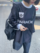 スポーティージャージーロングTシャツ