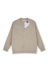 LMN Y-neck Cable Cardigan (9 colors)