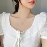 クリアムードレイヤードネックレス / clear mood layered necklace