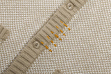 ハンドステッチラウンドカーディガン / HAND STITCH ROUND CARDIGAN_BEIGE