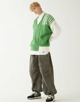 マルチパッチケーブルベスト/MULTI PATCH CABLE VEST GREEN