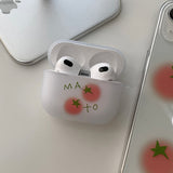Cherry Tomato AirPods Case_matt