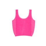 Vivid Knit Crop Top