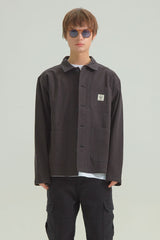 オーバーダイ ワークジャケット ブラック / OVERDYED WORK JACKET [BLACK] (4414564237430)