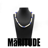 イーブルアイネックレス / EVIL EYE NECKLACE (2COLOR)