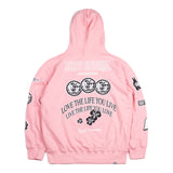 ロゴフーディ / BSR2223FWPO013 BS MULTI LOGO HOODIE PINK