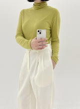パフクリームポーラーTシャツ/Puff Cream Polar T-shirt (6color)
