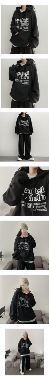 a block boxy hoodie