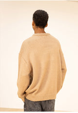 ウールソフトモヘアオーバーサイズニット/WOOL SOFT MOHAIR OVERSIZED KNIT