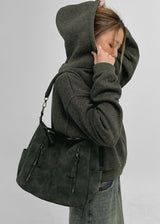 [MADE] Delsey Brushed Hooded Zip-up